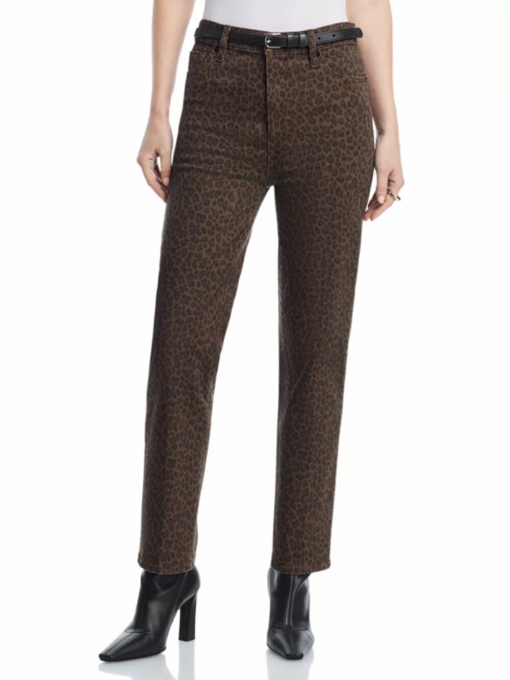 Frame Le Sleek Straight High Rise Denim Jean Size 25-MSRP$288